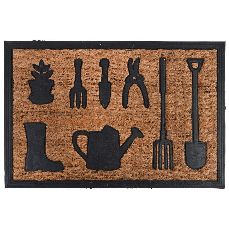 Coir & Rubber Doormat - Garden Tools