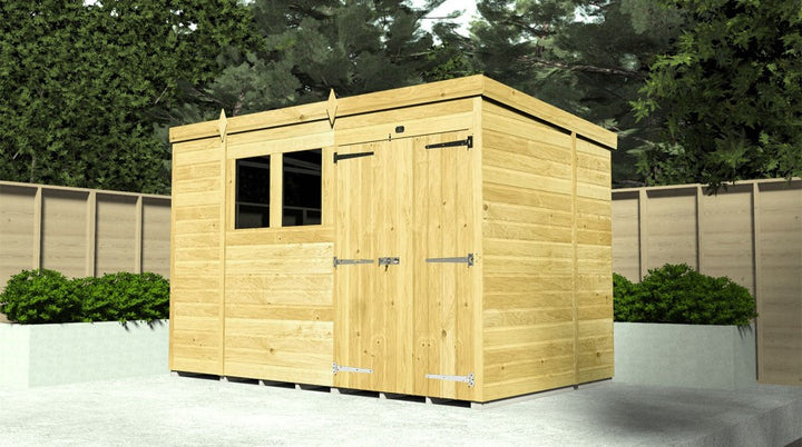 19ft x 7ft Pent Shed