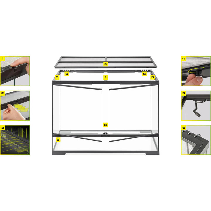 Exo Terra Pro Terrarium™ Medium Tall
