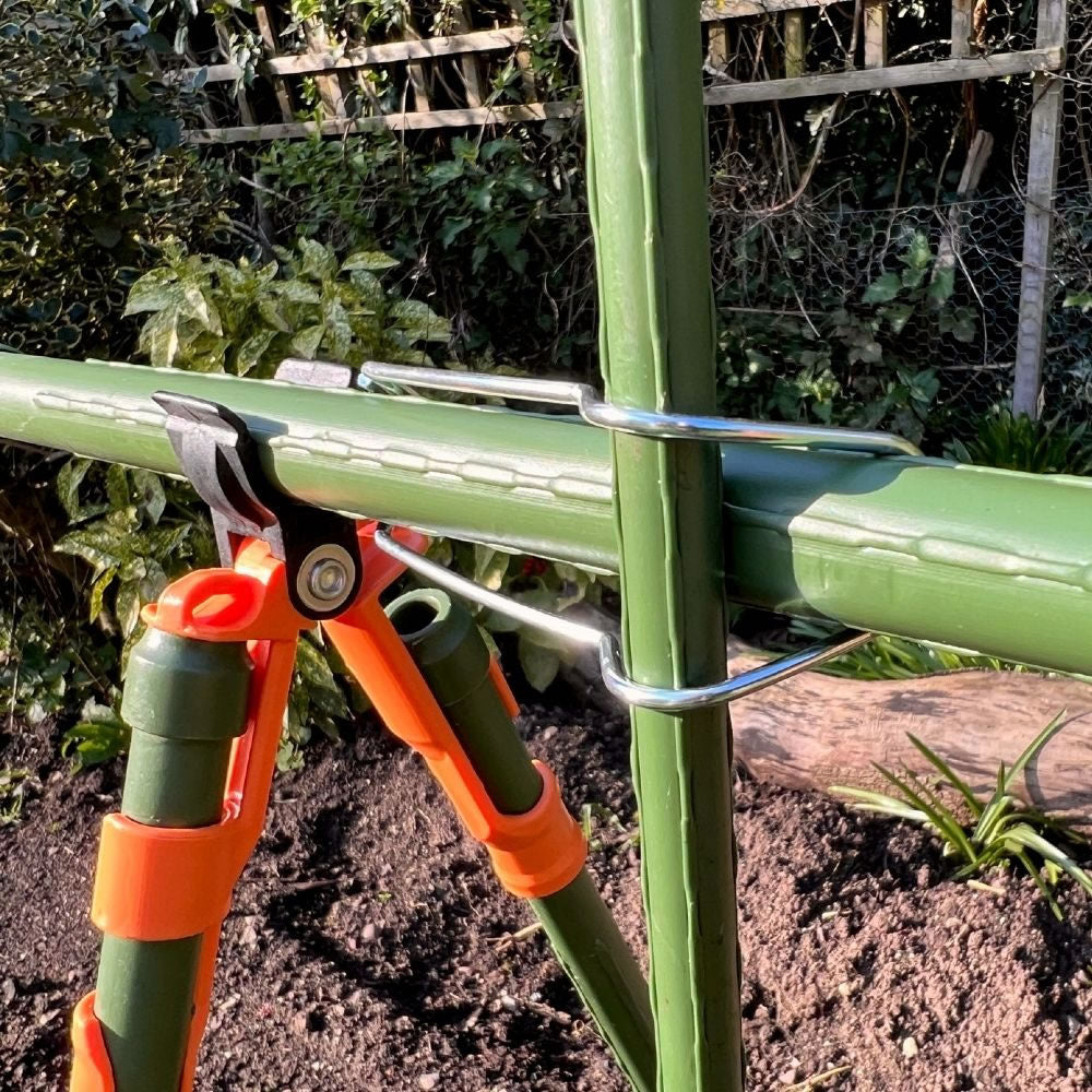 supports for tomato plants in grow bags Heavy Duty Tomato Cage & Extendable Plant Support Frame for Grow Bags Greenhouse & Raised Beds