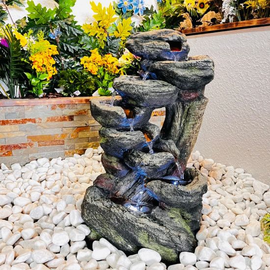 Tranquillity Harmony Rock Cascade Water Feature