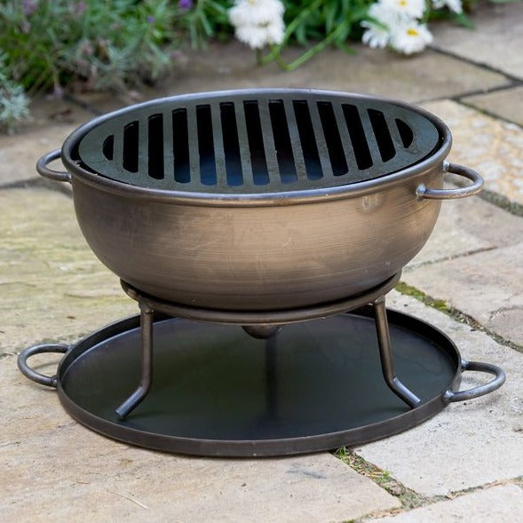 Firepits UK 2 in 1 Camping Pit & Roasting Oven