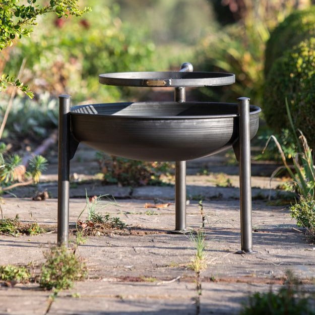 Firepits UK Legs Eleven with Swing Arm BBQ Rack