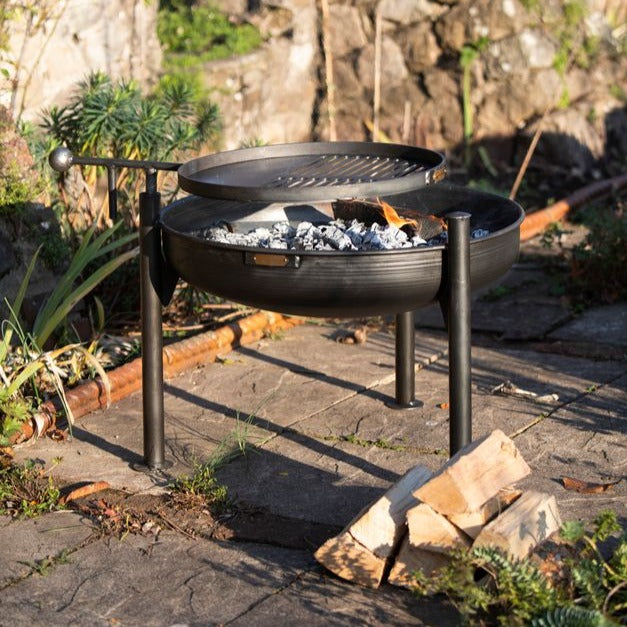 Firepits UK Legs Eleven with Swing Arm BBQ Rack