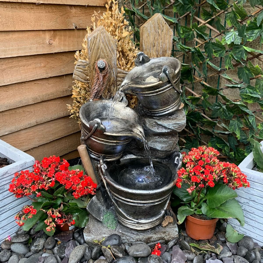 Tranquility Metal Pouring Jugs Water Feature