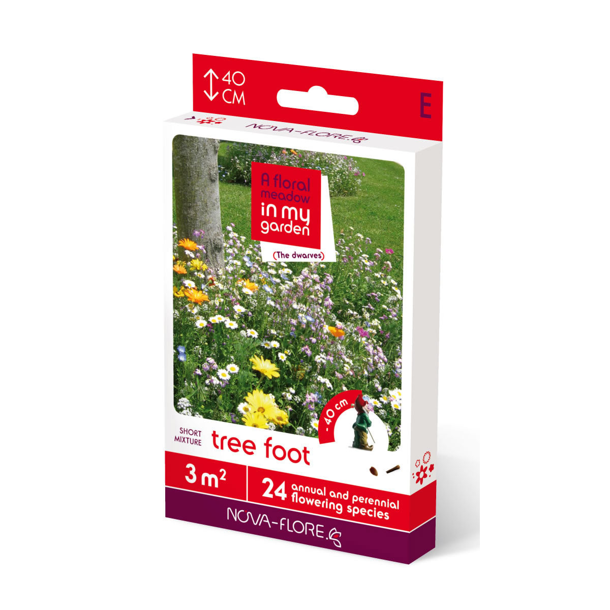 Mim Tree Tree Foot Wildflower Seed Mix for Shaded Garden Areas