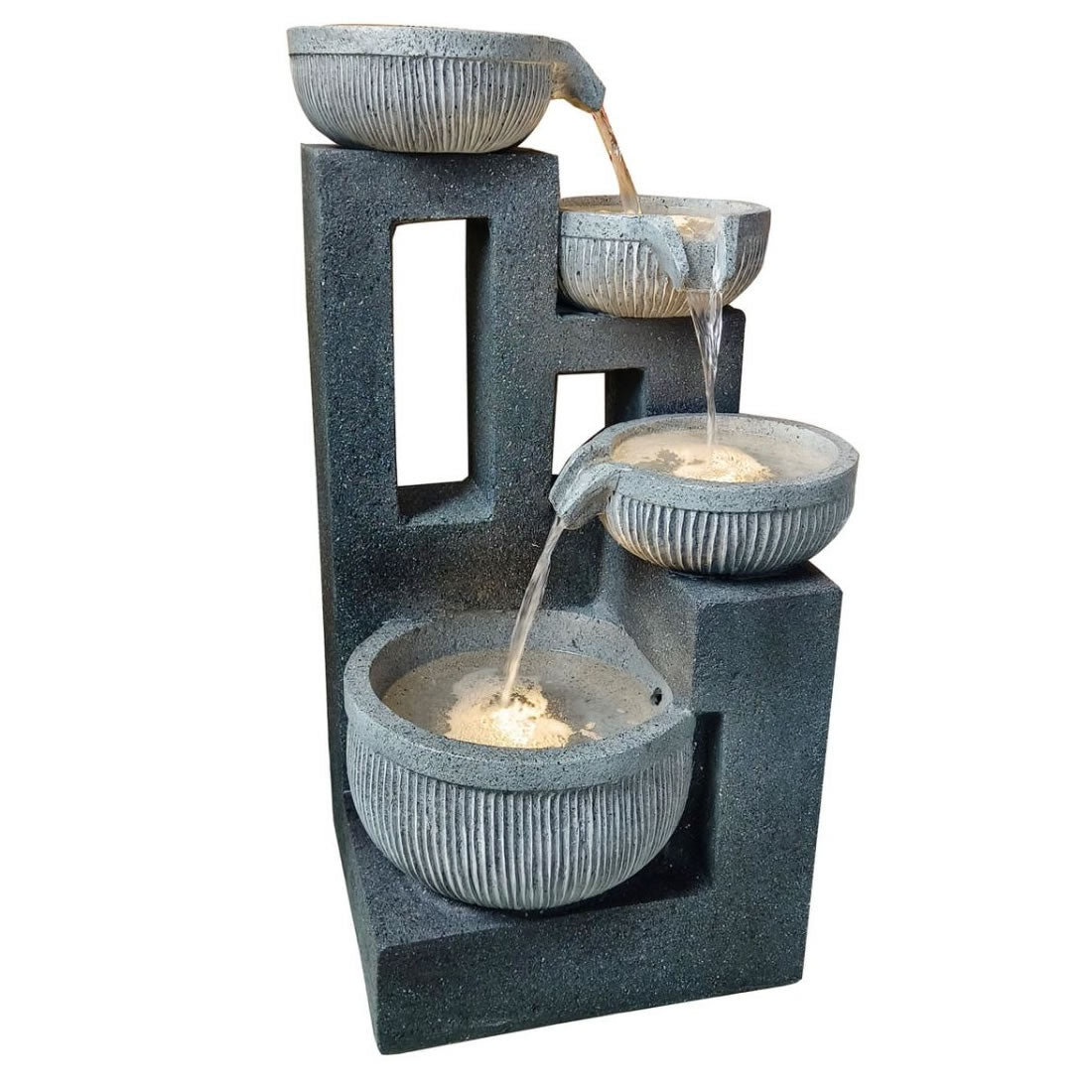 Trinity Water Feature Tranquility Mirage Cascade Water Feature - Garden Wildlife