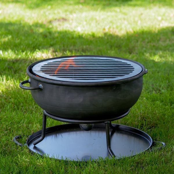 Firepits UK 2 in 1 Camping Pit & Roasting Oven