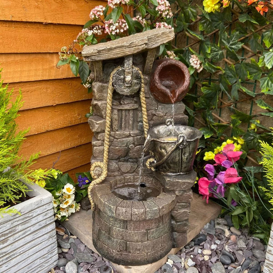 Tranquility Rustic Jug Water Feature