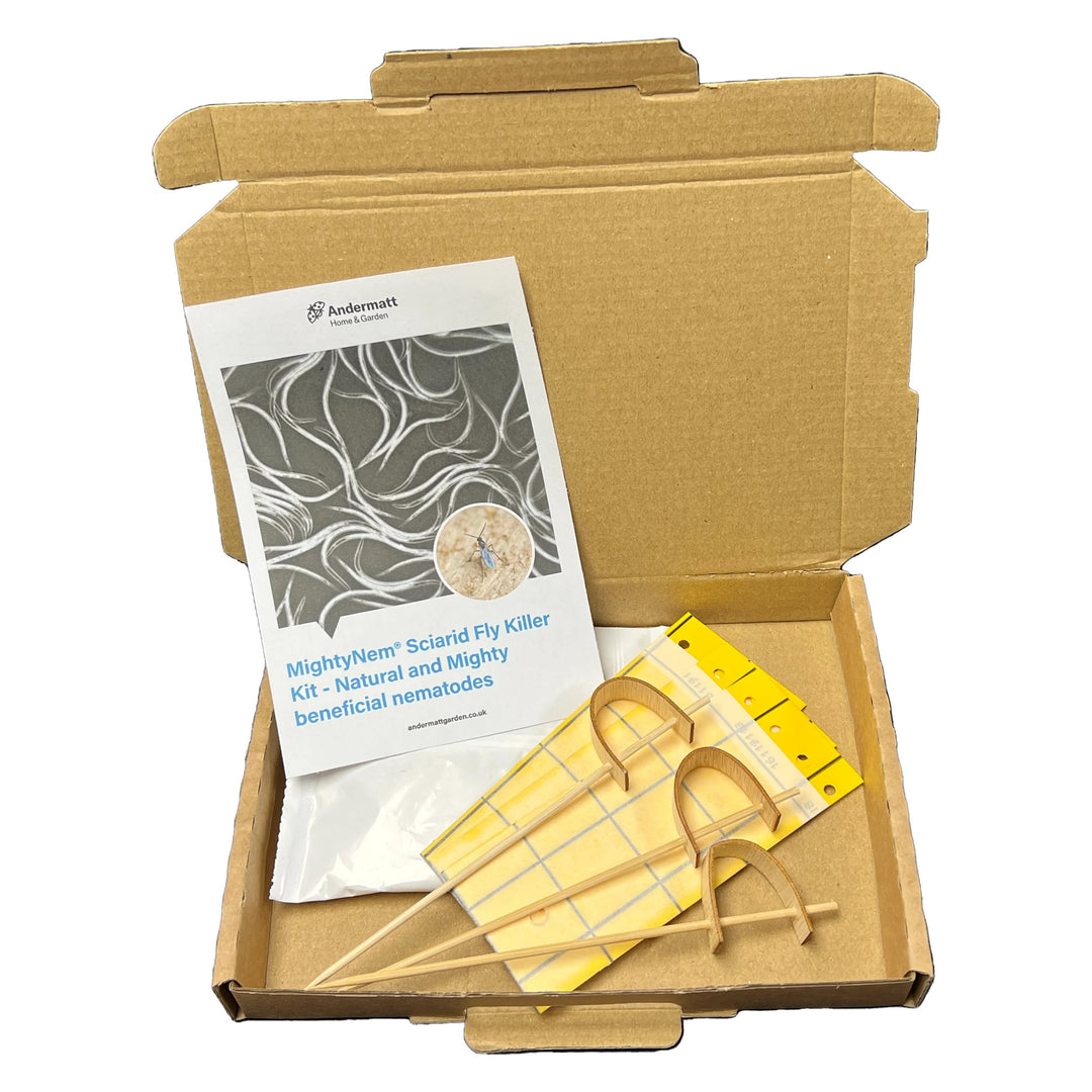 MightyNem Scairid Fly Killer Kit (Parasitic Nematodes - Steinernema feltiae & Sticky Trap)