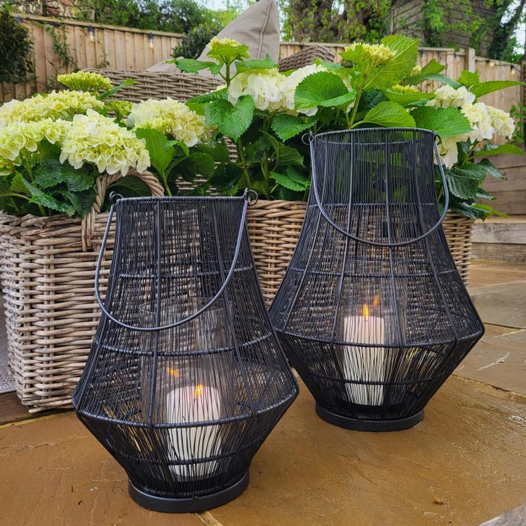 Ivyline Portofino Curve Wirework Lantern