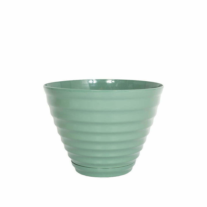 Vale Planter with In Built Saucer 40cm Sage Green