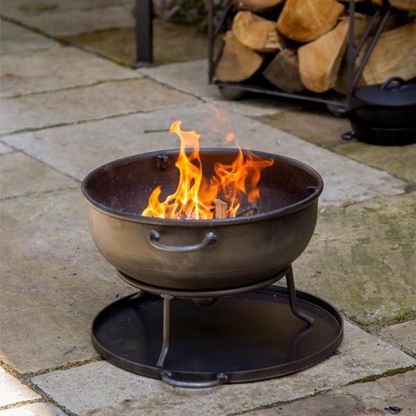 Firepits UK 2 in 1 Camping Pit & Roasting Oven