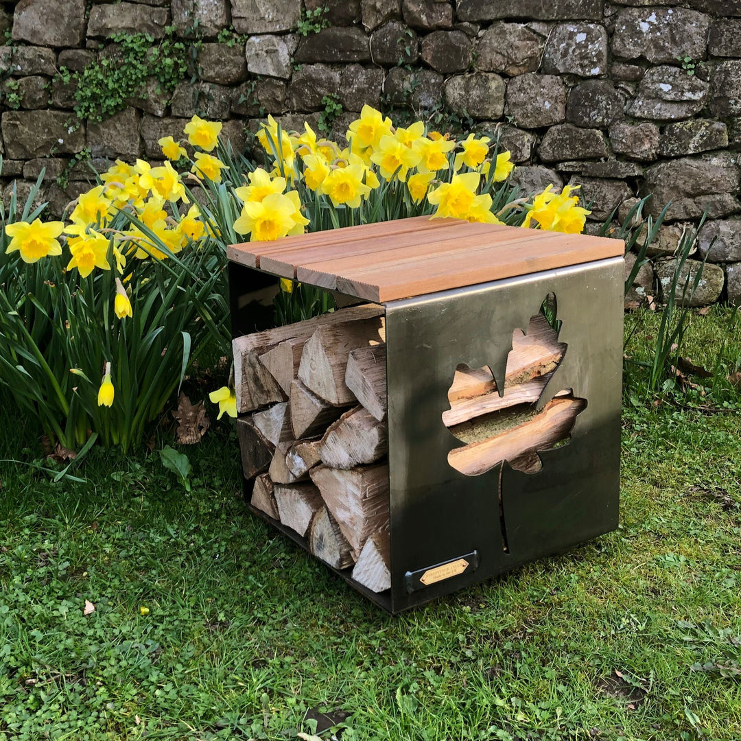 Firepits UK Log Store Seat