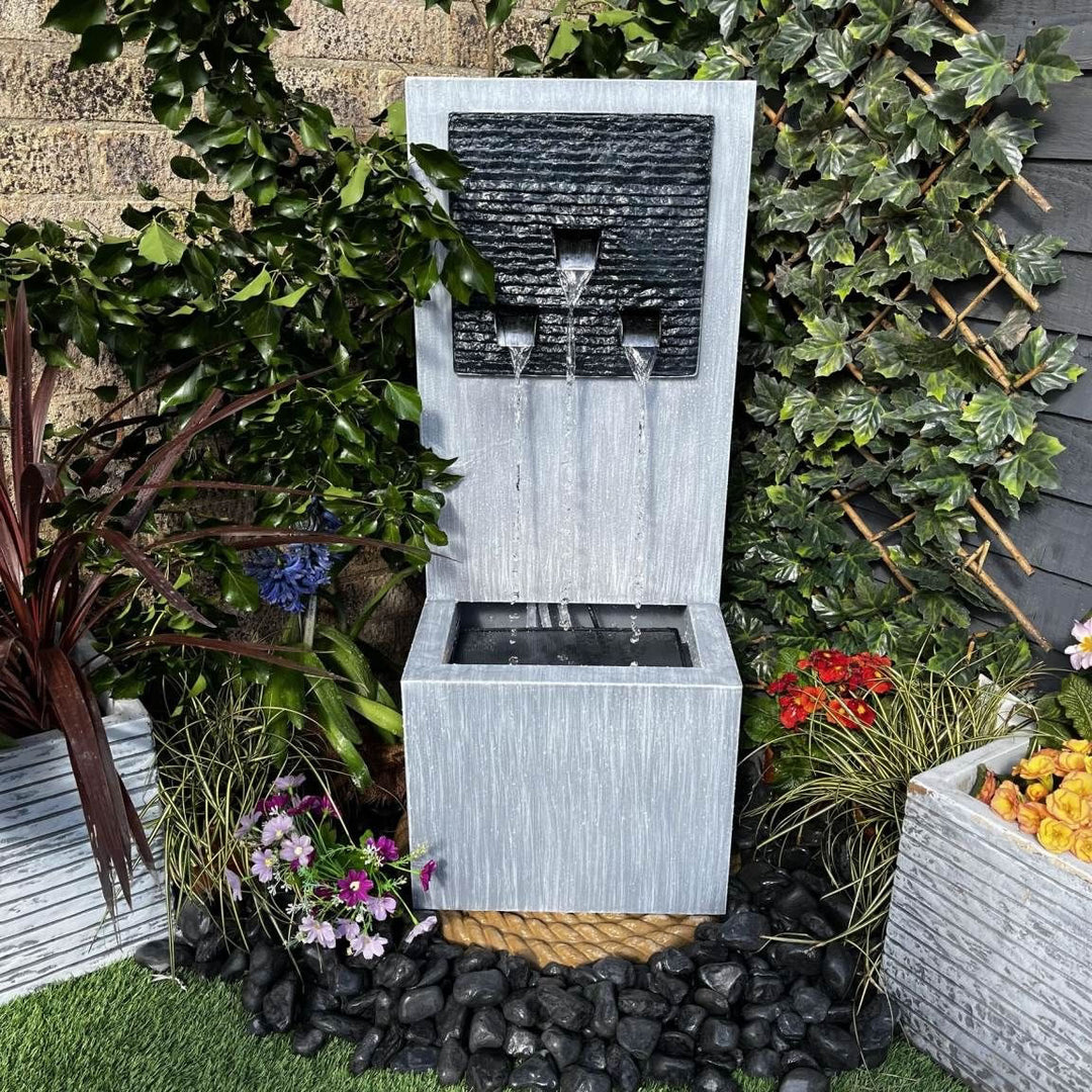 Tranquility Zinc Multi-Fall Cascade Water Feature