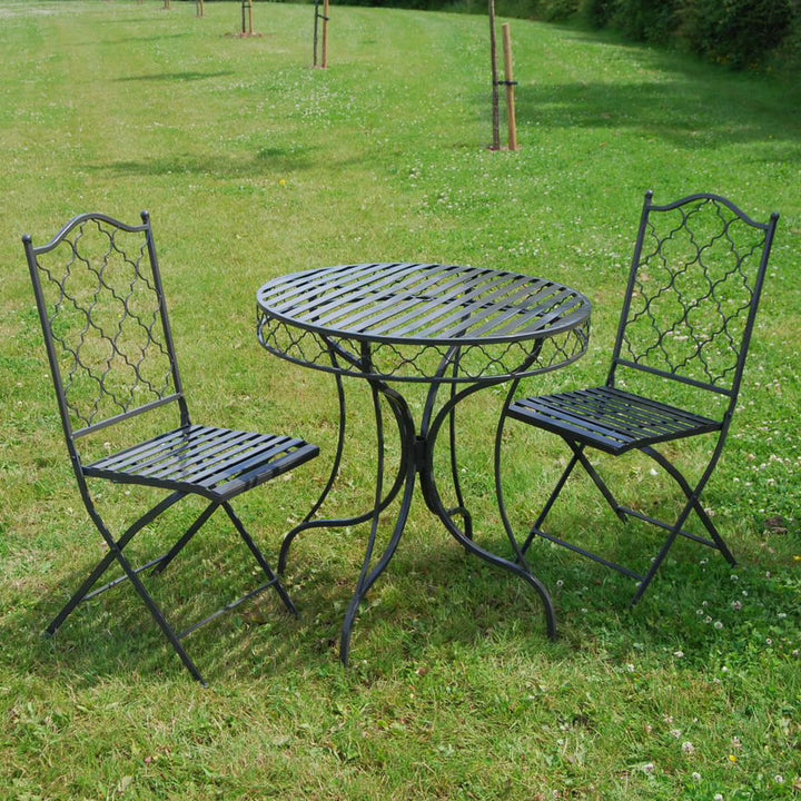 Ascalon Marrakech 3 Piece Bistro Set - 'Umber Grey'