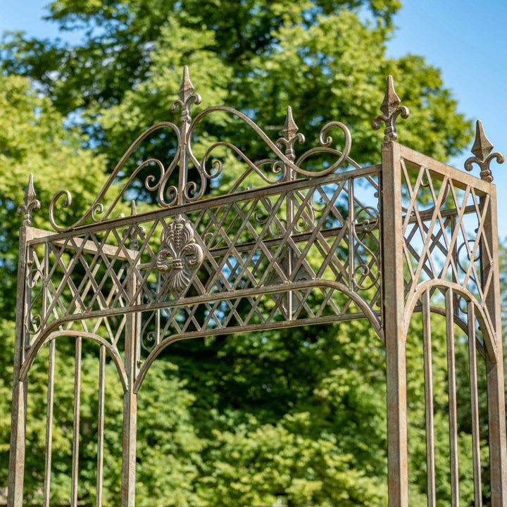 Ascalon Marlborough Arch with Gates - 'Antique Green Rust'