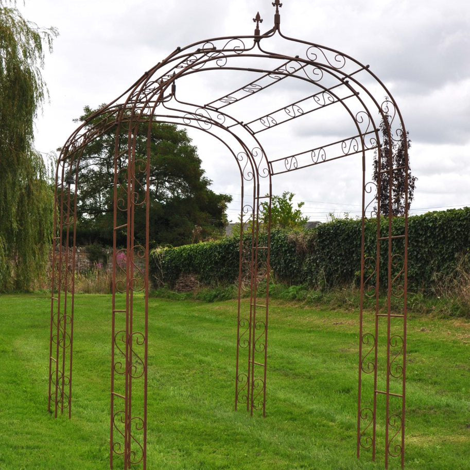 Buy Ascalon Fleur-De-Lys Arch Tunnel - 'Rusty' online UK