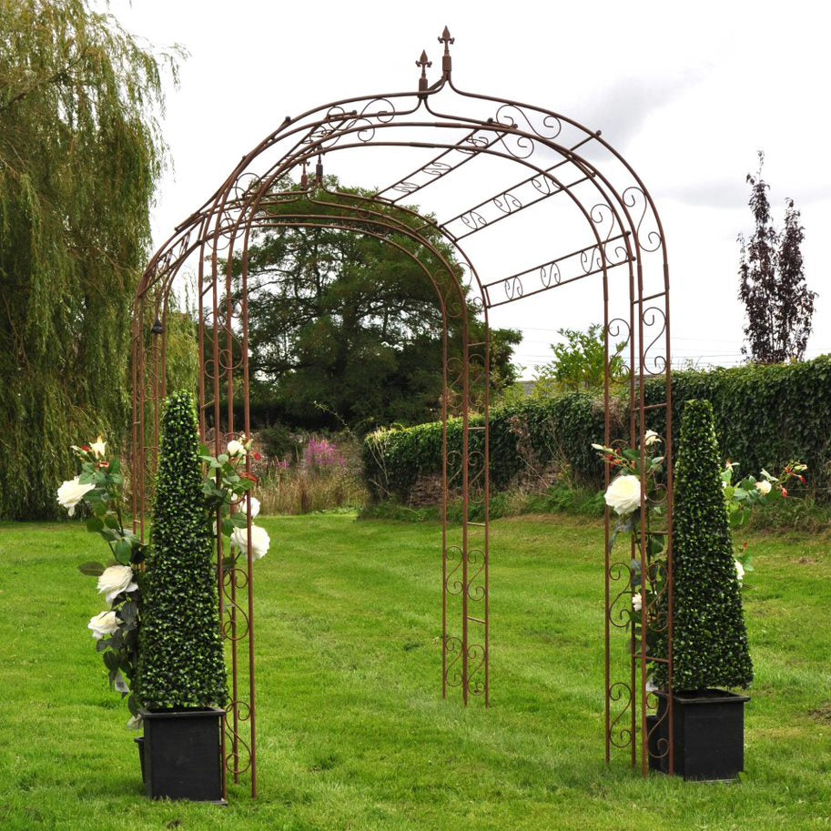 Buy Ascalon Fleur-De-Lys Arch Tunnel - 'Rusty' online UK