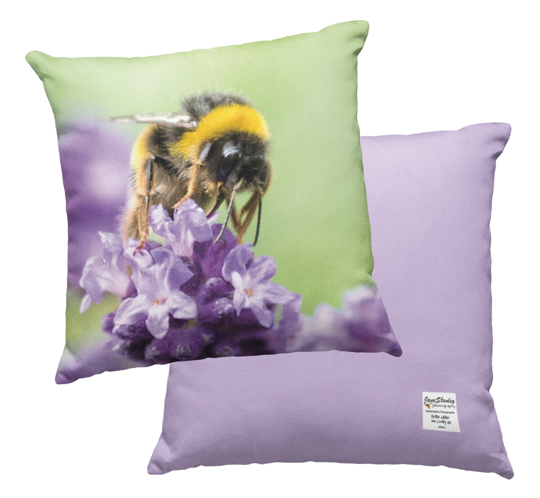 Bee Loving Lavender Cushion