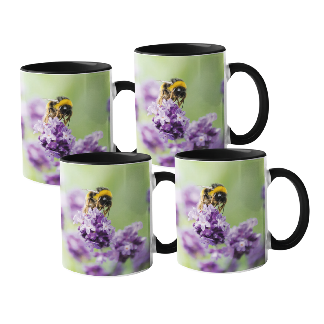 Bee Loving Lavender Mugs