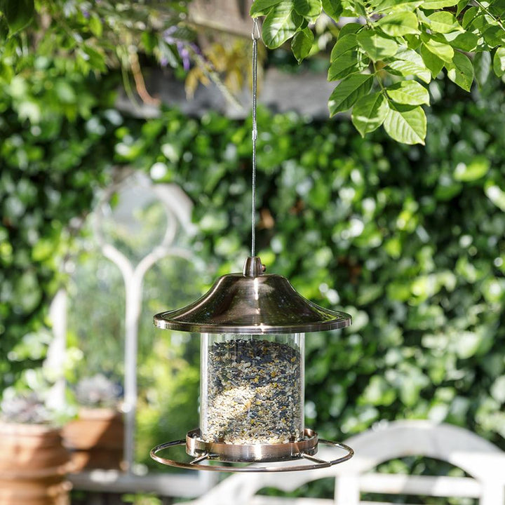 Gardenature Golden Lantern Feeder