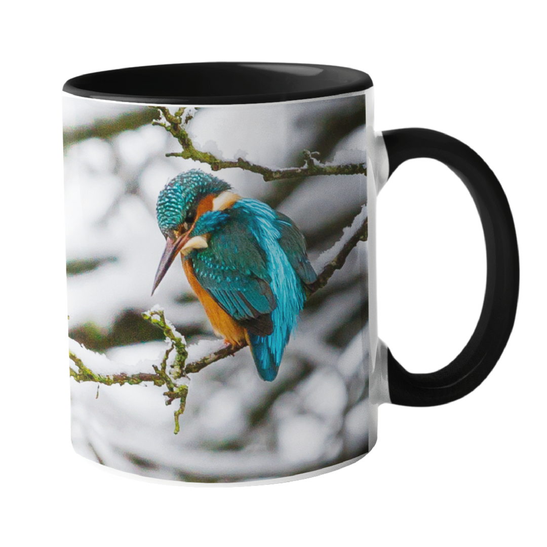 Winter Kingfisher Mugs