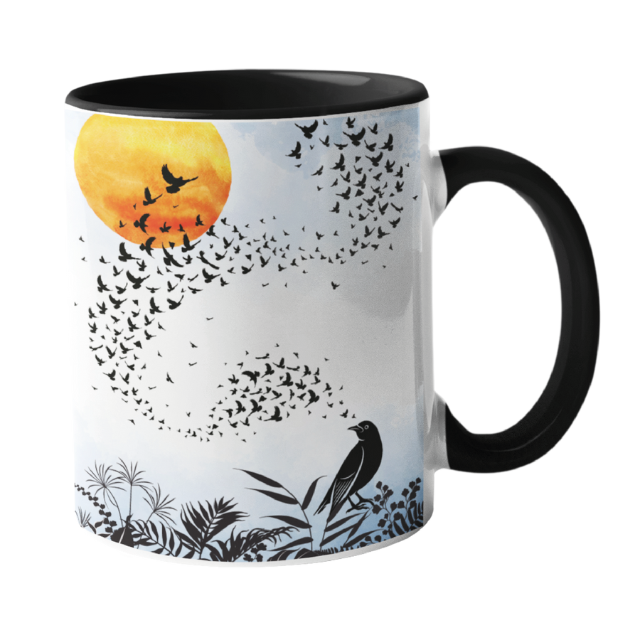 Starling Murmuration Mug