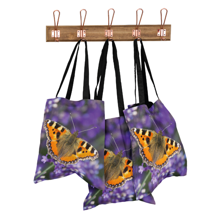 Tortoiseshell Butterfly Wipeable Bag for Life