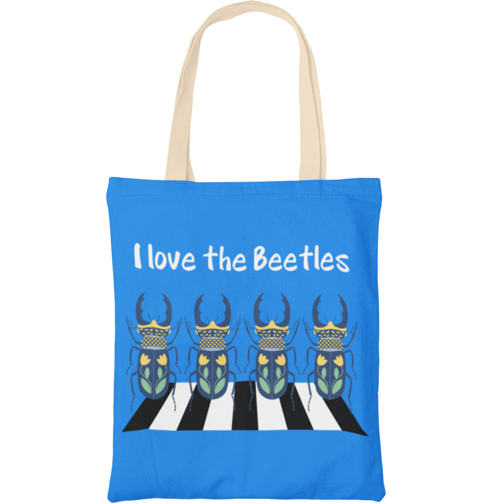 I Love The Beetles Tote Bag
