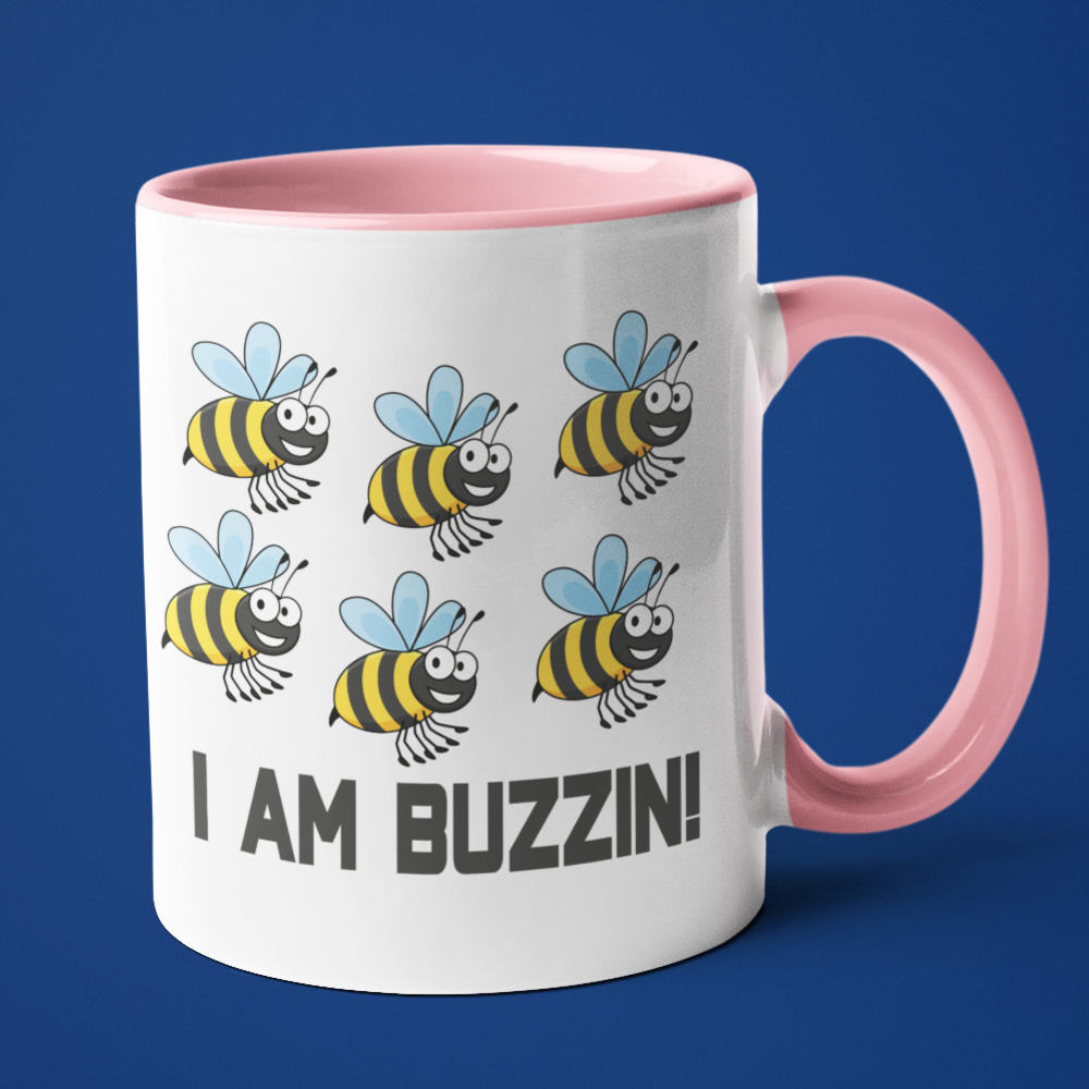 I Am Buzzin Bumble Bee Mug