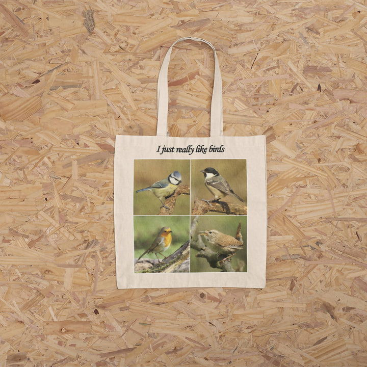 I Just Really Like Birds Tote Bag